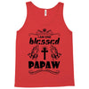I Am One Blessed Papaw Tank Top