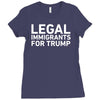 legal immigrants for trump Ladies Fitted T-Shirt