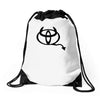 toyota parodie diable Drawstring Bags