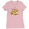 playful foxes Ladies Fitted T-Shirt