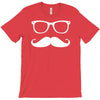 mustache glasses nerd T-Shirt