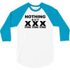 nothing but strikes t shirt funny bowling tee pba sports cool 3/4 Sleeve Shirt