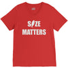 size matters V-Neck Tee