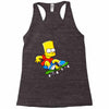 skate bart Racerback Tank