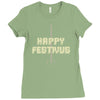 happy festivus Ladies Fitted T-Shirt