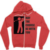 may the course be with you Zipper Hoodie