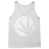 cannabis fingerprinting (white) Tank Top