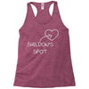 sheldon's spot Racerback Tank