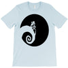nightmare before christmas black logo T-Shirt