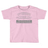 my opinion offended you Toddler T-shirt