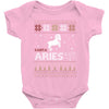 santa aries xhristmas ugly t shirts Baby Onesie