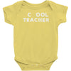 school cool teacher Baby Onesie