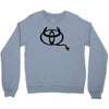 toyota parodie diable Crewneck Sweatshirt