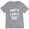 waht a lovely day V-Neck Tee