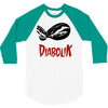diabolik fumetto manga 3/4 Sleeve Shirt