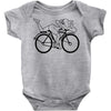 Albert Hofmann LSD Funny Retro Bicycle Day Baby Bodysuit