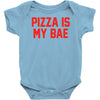 pizza is my bae ringer Baby Onesie