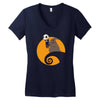 halloween king Women's V-Neck T-Shirt