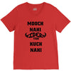 mooch nahi toh kuch nai V-Neck Tee