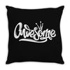 Awesome Throw Pillow