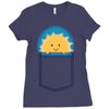 personal sun Ladies Fitted T-Shirt