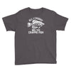 all i caught was this crappie fish Youth Tee