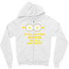 new mens womens kids eye got mad minion skills and stuff funny novelty Zipper Hoodie
