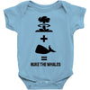 nuke the whales Baby Onesie