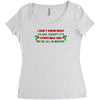 christmas misery Women's Triblend Scoop T-shirt