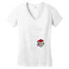 she reads books to live book lover Women's V-Neck T-Shirt