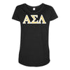 asl Maternity Scoop Neck T-shirt
