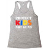 protect kids not guns Racerback Tank