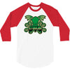 cthulhu mascot 3/4 Sleeve Shirt