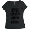 i am warrior Women's Triblend Scoop T-shirt