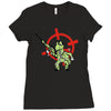 tortue tueuse de mario bros Ladies Fitted T-Shirt