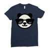cool panda Ladies Fitted T-Shirt