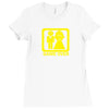 game over funny wedding Ladies Fitted T-Shirt