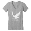 E Lang Women's V-Neck T-Shirt