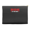 mom is the best Accessory Pouches