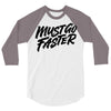 must go faster 3/4 Sleeve Shirt