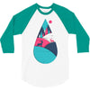 tear 3/4 Sleeve Shirt