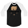 papa bear 3/4 Sleeve Shirt