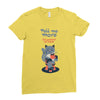 tell me more Ladies Fitted T-Shirt