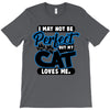 I May Not Be Perfect But My Cat Loves Me T-Shirt