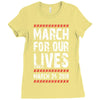 March For Our Lives Ladies Fitted T-Shirt