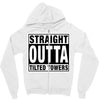 straight outta tilted towers Zipper Hoodie