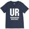 underground resistence V-Neck Tee