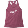 born to dart pfeil arrow bullseye triple double 180 club profi Racerback Tank