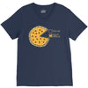 pizza pie chart V-Neck Tee