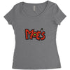 THE MOES Women's Triblend Scoop T-shirt